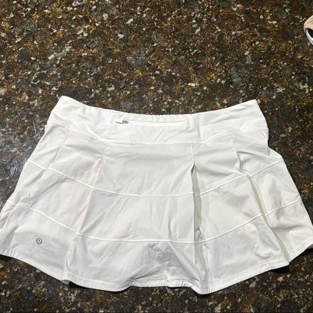 lululemon athletica Women's White Skort